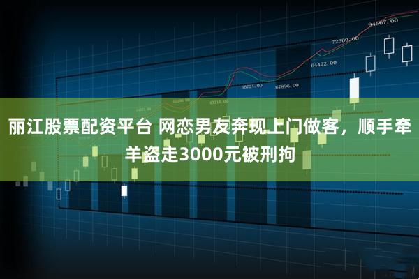 丽江股票配资平台 网恋男友奔现上门做客，顺手牵羊盗走3000元被刑拘